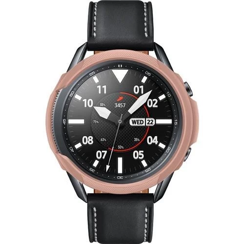 Spigen Galaxy Watch 3 (45mm) ile Uyumlu Kılıf Liquid Air Bronze - 3
