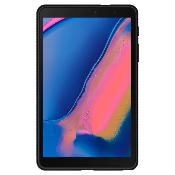 Spigen Galaxy Tab A 8.0 (2019) ile Uyumlu With S Pen SM-P200/P205 models only Rugged Armor Black - 3