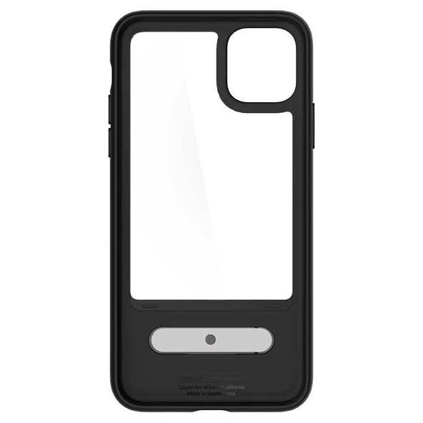 Spigen iPhone 11 Pro ile Uyumlu Kılıf Slim Armor Essential S Black - 5