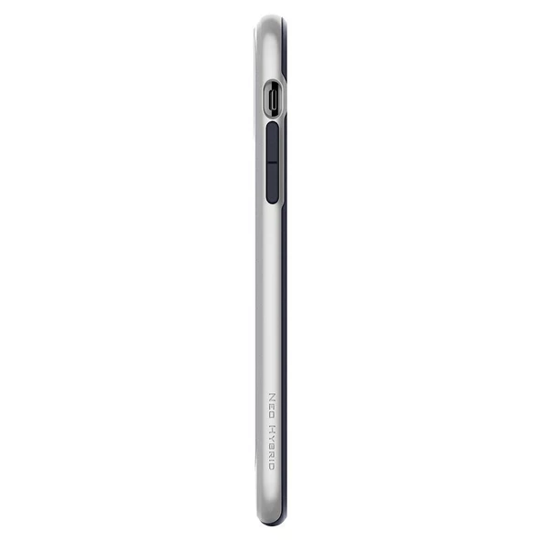 Spigen iPhone 11 Pro Max ile Uyumlu Kılıf Neo Hybrid Satin Silver - 8