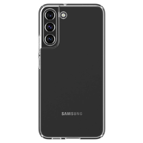 Spigen Galaxy S22 Plus 5G ile Uyumlu Kılıf Liquid Crystal 4 Tarafı Tam Koruma Crystal Clear - Resim 4