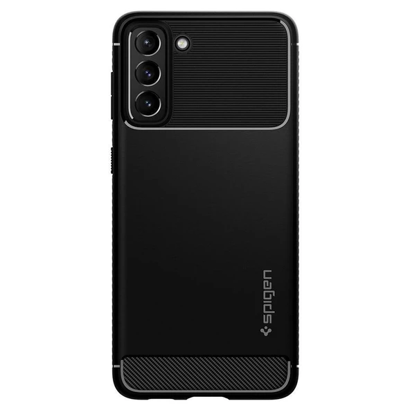 Spigen Galaxy S21 Plus ile Uyumlu Kılıf Rugged Armor Matte Black - 2