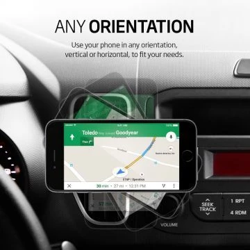 Spigen Araç Tutacağı Manyetik Evrensel (Tüm Cihazlarla Uyumlu Araç Tutucu) A200 Black - 2