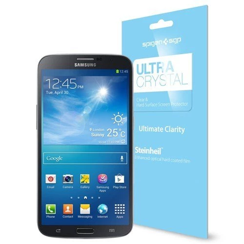 Spigen Galaxy Mega 6.3 ile Uyumlu Ekran Koruyucu Ultra Crystal ürün görseli
