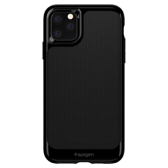 Spigen iPhone 11 Pro Max ile Uyumlu Kılıf Neo Hybrid Jet Black - 3