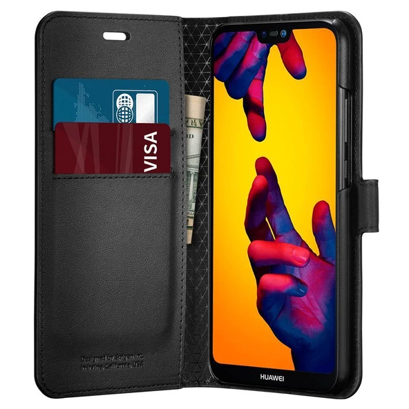 Spigen P20 Lite / Nova 3e ile Uyumlu Kılıf Wallet S Cüzdan ürün görseli