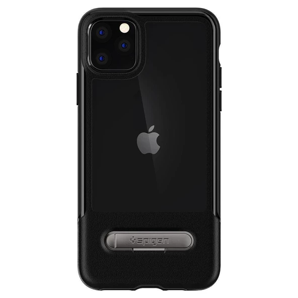 Spigen iPhone 11 Pro ile Uyumlu Kılıf Slim Armor Essential S Black - 4