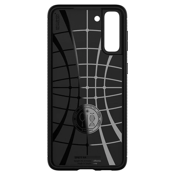 Spigen Galaxy S21 Plus ile Uyumlu Kılıf Rugged Armor Matte Black - 6