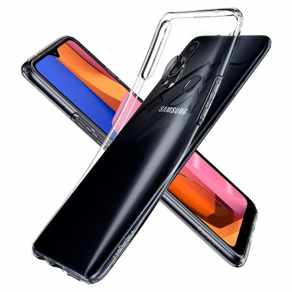 Spigen Galaxy A20s ile Uyumlu Kılıf Liquid Crystal Crystal Clear - 4
