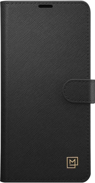 Spigen Galaxy S10 ile Uyumlu Kılıf La Manon Wallet Saffiano Black - 3