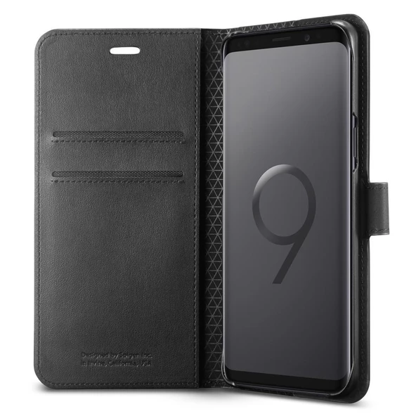 Spigen Galaxy S9 ile Uyumlu Kılıf Hybrid Armor Graphite Gray - 3