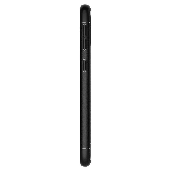 Spigen Galaxy A40 ile Uyumlu Kılıf Rugged Armor Black - 7