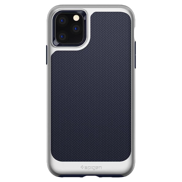 Spigen iPhone 11 Pro ile Uyumlu Kılıf Neo Hybrid Satin Silver - 3