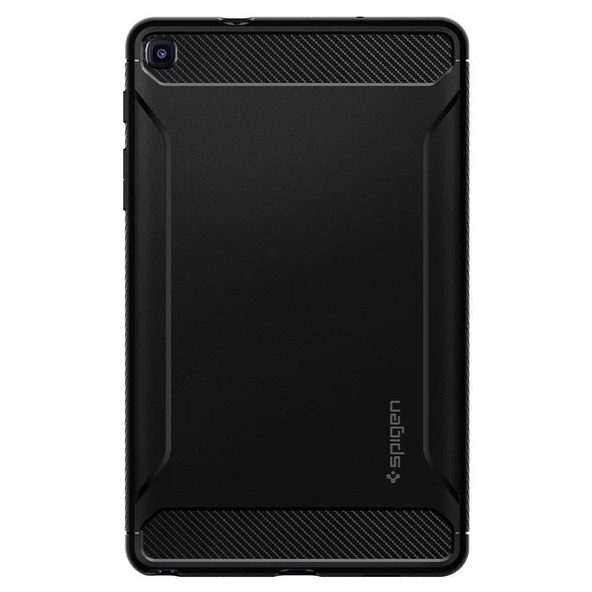 Spigen Galaxy Tab A 8.0 (2019) ile Uyumlu With S Pen SM-P200/P205 models only Rugged Armor Black - 4