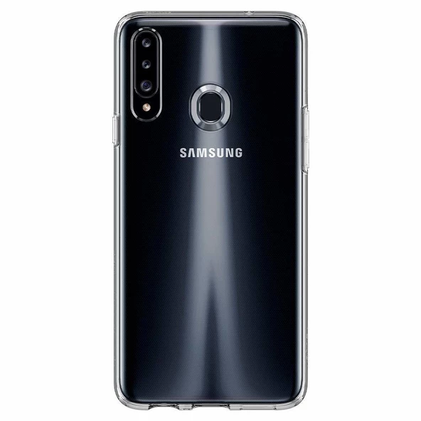 Spigen Galaxy A20s ile Uyumlu Kılıf Liquid Crystal Crystal Clear - 2