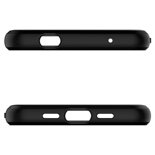 Spigen Pixel 3a XL ile Uyumlu Kılıf Rugged Armor Matte Black - 8