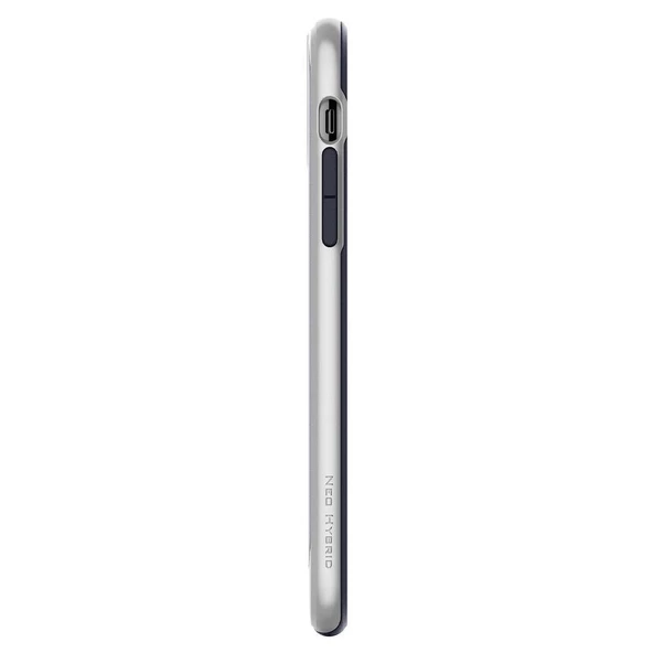 Spigen iPhone 11 Pro Max ile Uyumlu Kılıf Neo Hybrid Satin Silver - 5