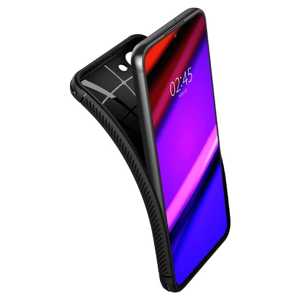 Spigen Galaxy S22 Plus 5G ile Uyumlu Kılıf Rugged Armor Matte Black - 3