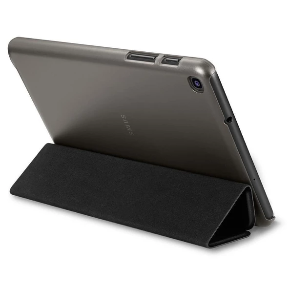 Spigen Galaxy Tab A 8.0 S Pen (2019) ile Uyumlu Kılıf Smart Fold Black - 3