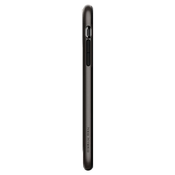 Spigen iPhone 11 Pro Max ile Uyumlu Kılıf Neo Hybrid Satin Silver - 7