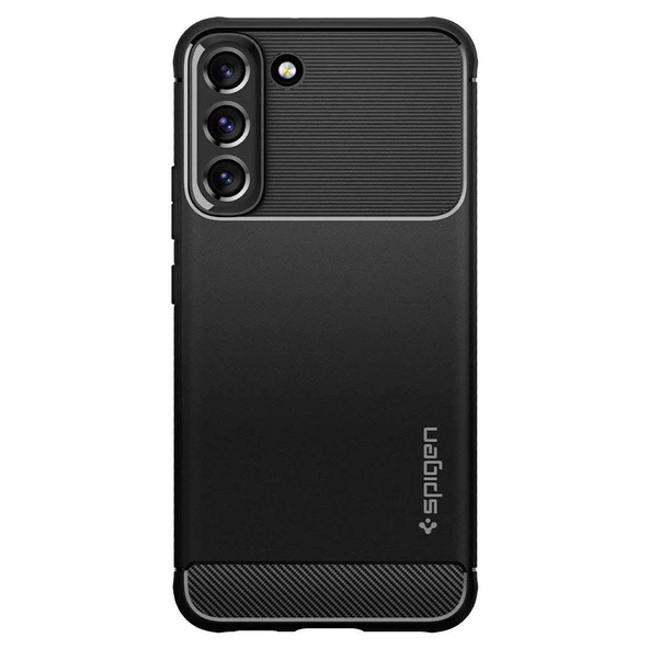 Spigen Galaxy S22 Plus 5G ile Uyumlu Kılıf Rugged Armor Matte Black - 4