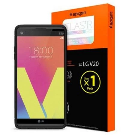 Spigen V20 ile Uyumlu Cam Ekran Koruyucu GLAS.tR SLIM HD ürün görseli