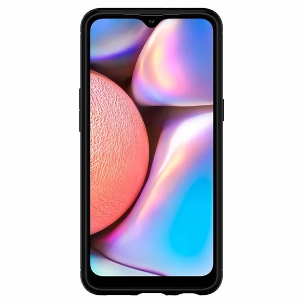 Spigen Galaxy A10s ile Uyumlu Kılıf Rugged Armor Matte Black - Resim 4