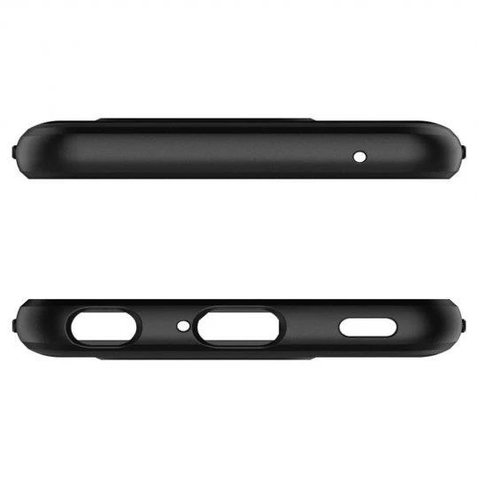 Spigen G8 ThinQ ile Uyumlu Kılıf Rugged Armor Matte Black - 8