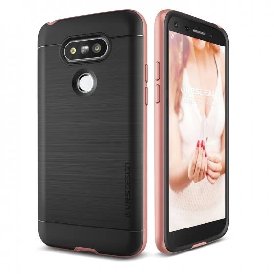 Verus G5 ile Uyumlu High Pro Shield Kılıf Rose Gold - 1