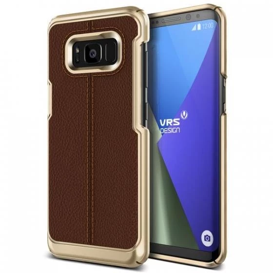 VRS Design Galaxy S8 Plus ile Uyumlu Simpli Mod Kılıf Brown