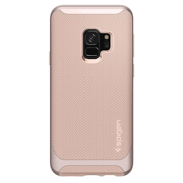 Spigen Galaxy S9 ile Uyumlu Kılıf Neo Hybrid Pale Dogwood - 6