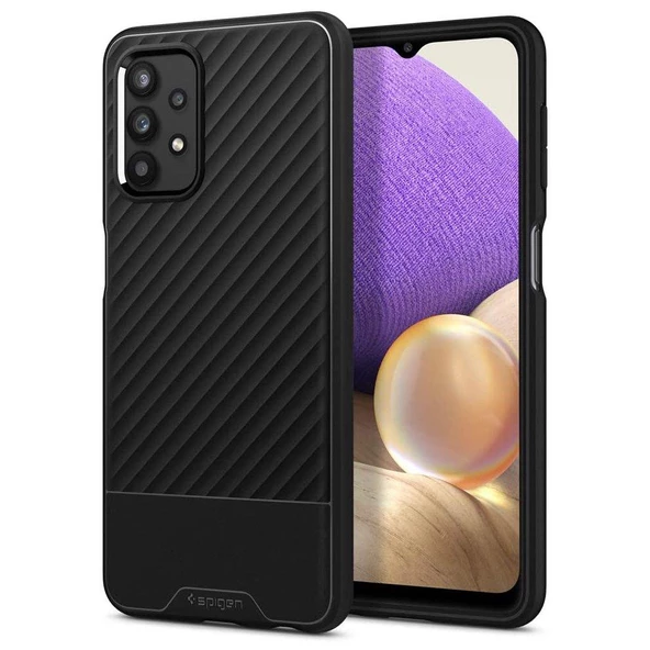 Spigen Galaxy A32 5G ile Uyumlu Kılıf Core Armor Matte Black