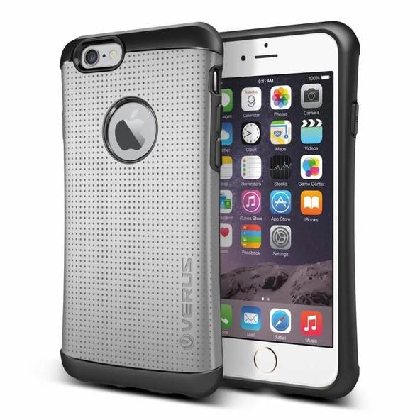 Verus iPhone 6 Plus/6S Plus ile Uyumlu Thor HARD DROP Light Silver - 1