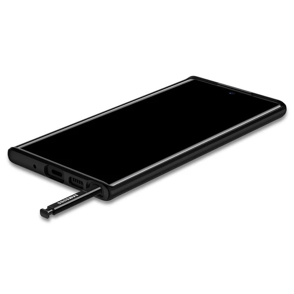 Spigen Galaxy Note 10 ile Uyumlu Kılıf Ultra Hybrid Matte Black - 4