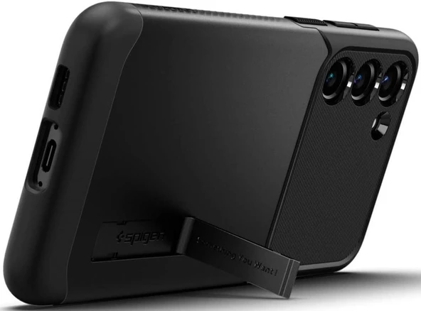 Spigen Galaxy S23 Plus ile Uyumlu Kılıf Slim Armor Black - 2