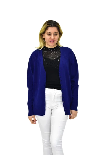 Kadın Triko Spor Hırka BGL-ST04087 - Resim 7