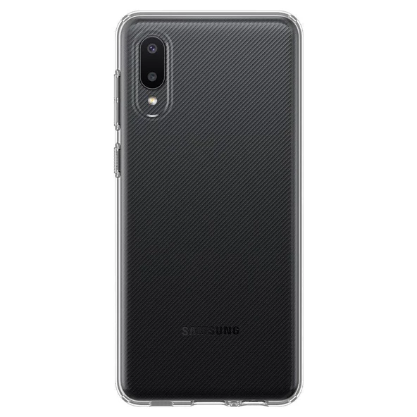 Spigen Galaxy A02 / Galaxy M02 ile Uyumlu Kılıf Liquid Crystal 4 Tarafı Tam Koruma Crystal Clear - Resim 4