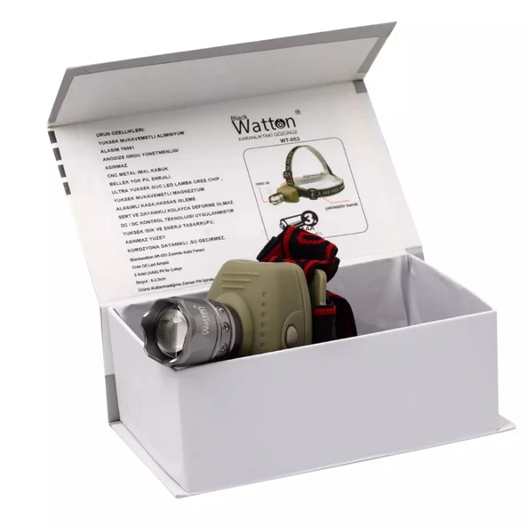 Süper Zoomlu Kafa Lambası  Wt-053 - 4