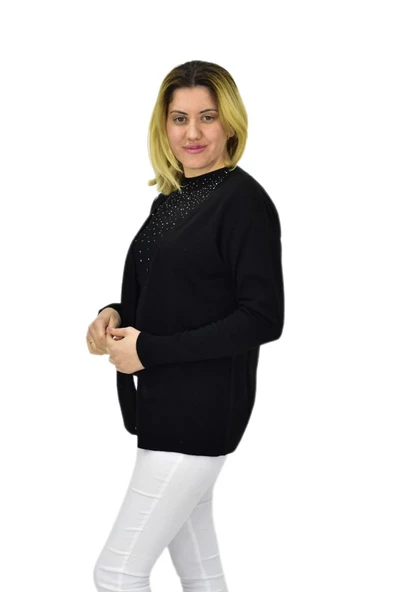 Kadın Triko Spor Hırka BGL-ST04087 - Resim 6