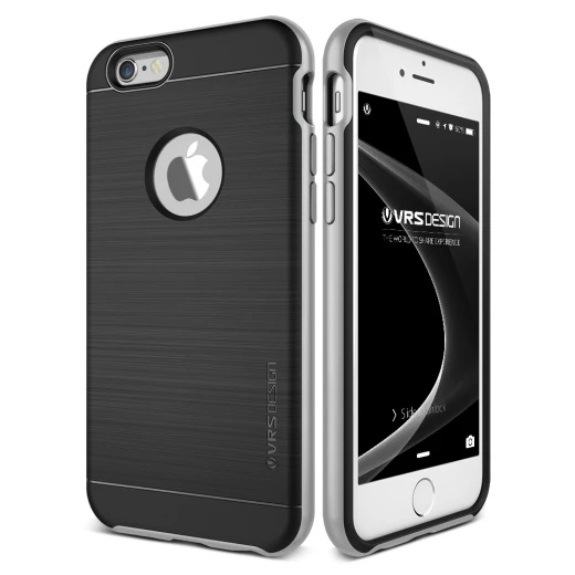 Verus iPhone 6/ 6S Plus Kılıf ile Uyumlu New High Pro Shield  Light Silver - 1