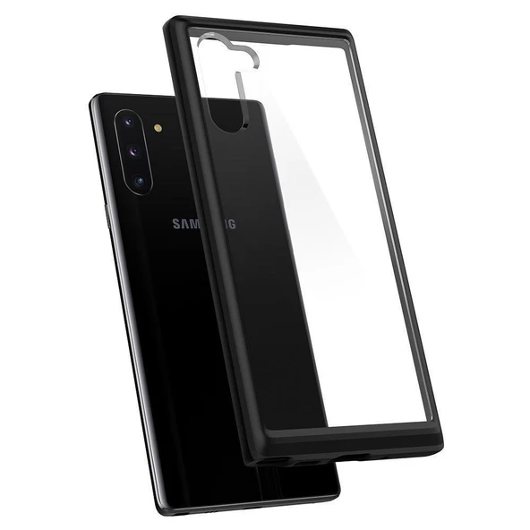 Spigen Galaxy Note 10 ile Uyumlu Kılıf Ultra Hybrid Matte Black - 3