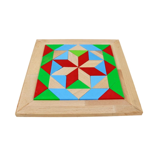 AHŞAP TANGRAM 23X23 CM - 2