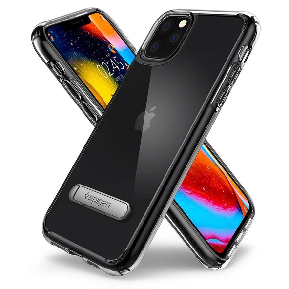 Spigen iPhone 11 Pro ile Uyumlu Kılıf Ultra Hybrid S Crystal Clear - 2