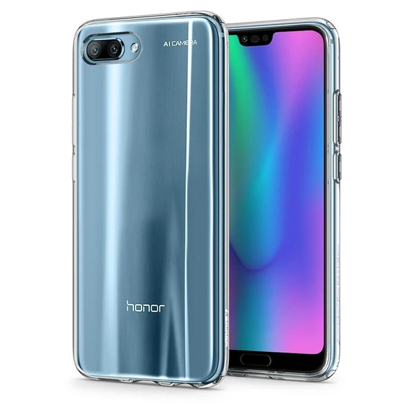 Spigen Honor 10 ile Uyumlu Kılıf Liquid Crystal 4 Tarafı Koruma - Resim 2