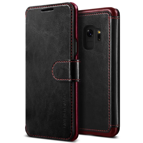 VRS Design Galaxy S9 ile Uyumlu Layered Dandy Kılıf Black