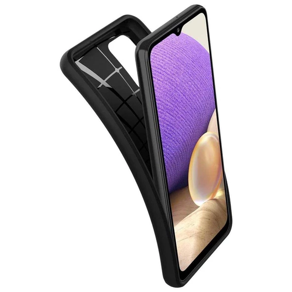Spigen Galaxy A32 5G ile Uyumlu Kılıf Core Armor Matte Black - 2