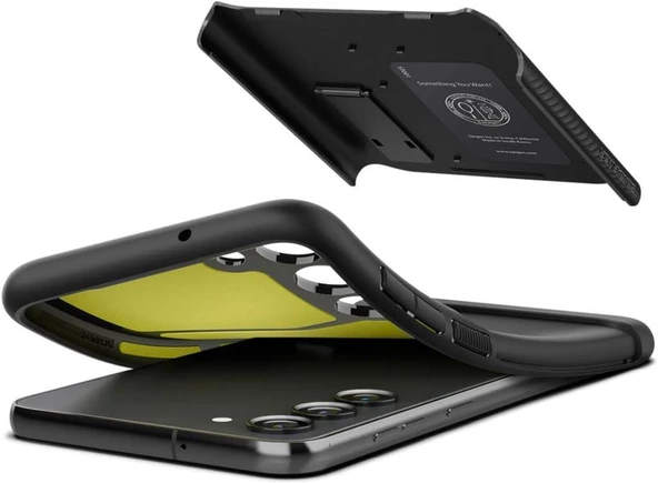 Spigen Galaxy S23 Plus ile Uyumlu Kılıf Slim Armor Black - 5