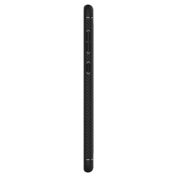 Spigen Galaxy A02 / Galaxy M02 ile Uyumlu Kılıf Rugged Armor Matte Black - 6