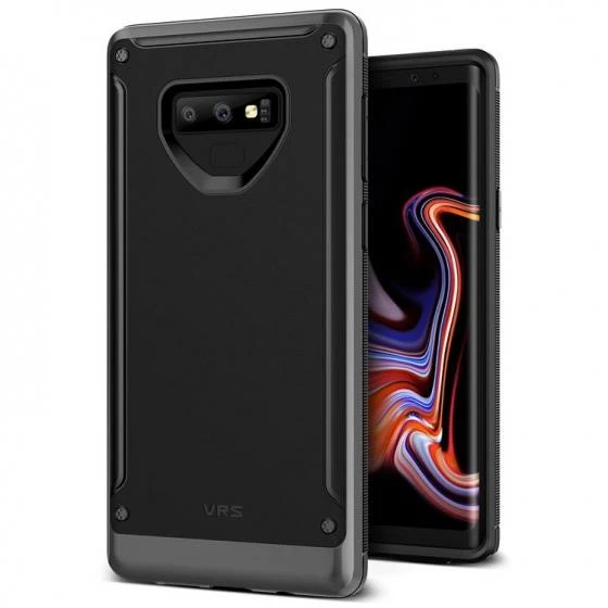 VRS Design Galaxy Note 9 ile Uyumlu High Pro Shield Kılıf Steel Silver