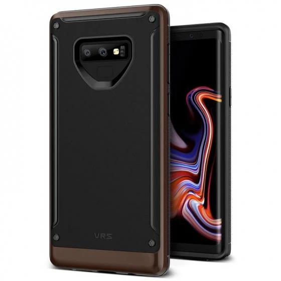 VRS Design Galaxy Note 9 ile Uyumlu High Pro Shield Kılıf Brown